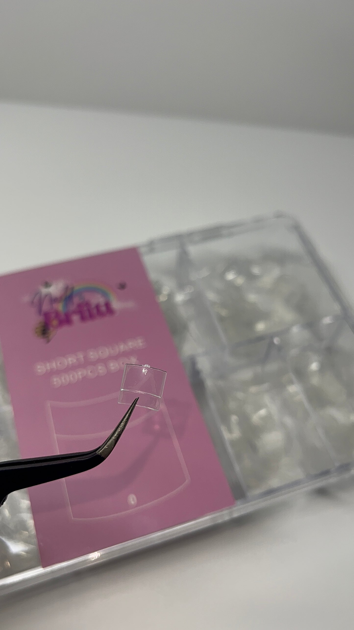 Short Square Nail Tips
