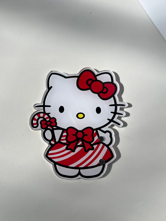 Candy Cane Hello Kitty